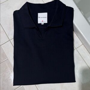 RE Clothing Company, Made in Tokyo Japan Dress Organic Cotton Skipper Polo Shirt